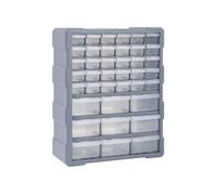vidaXL Organisateur multi-tiroirs avec 39 tiroirs 38x16x47 cm