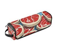 Organiseur 2 en 1 pour outils de cheveux et tapis résistant à la chaleur, organiseur de grande capacité pour fer à friser, fer à lisser, sèche-cheveux plat, sac de voyage mignon pour steak de