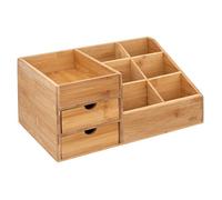 Organiseur 2 tiroirs/6 compartiments bambou - 5 five simply smart