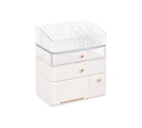 - Organiseur 5 Tiroirs "Sara" 27cm Blanc