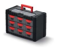 Organiseur à outils KISTENBERG MULTICASE CARGO 30 KMC303 400 x 200 x 260 mm Noir G