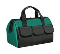 Organiseur à outils portable - Système de poignée de boîte de rangement, sac de transport multi-poches à large ouverture, support d'équipement de mécanicien | Atelier Garage Voyage Utility Case Cadeau