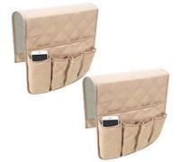 Organiseur à Suspendre pour accoudoir de canapé, Chaise, Support de télécommande TV, fauteuils, Organiseur de canapé pour téléphone Portable, Livre, Magazines, Lunettes,