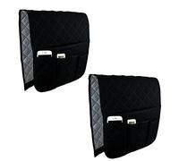 Organiseur à Suspendre pour accoudoir de canapé - Sac de Rangement pour canapé, Chaise, télécommande - Organiseur pour téléphone Portable, Livres, Magazines, Lunettes, collations - Gain de Place