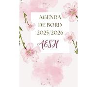 Organiseur AESH 2025/2026: Agenda de Bord AESH 2025 2026| Planificateur Semainier, Calendrier et Vacances Scolaire, 45 Fiches de suivi des élèves en ... de handicap, Cadeau AESH d'école | Format A5.