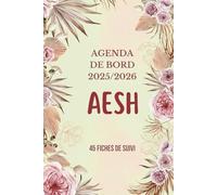 Organiseur AESH 2025/2026: Agenda de Bord AESH 2025 2026| Planificateur Semainier, Calendrier et Vacances Scolaire, 45 Fiches de suivi des élèves en ... de handicap, Cadeau AESH d'école | Format A5.