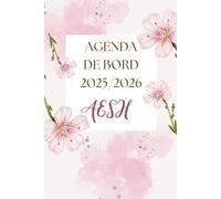 Organiseur AESH 2025/2026: Agenda de Bord AESH 2025 2026| Planificateur Semainier, Calendrier et Vacances Scolaire, 45 Fiches de suivi des élèves en ... de handicap, Cadeau AESH d'école | Format A5.