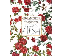 Organiseur AESH 2025/2026: Agenda de Bord AESH 2025 2026 | Planificateur Semainier, Calendrier & Vacances Scolaire, 50 Fiches de suivi des élèves en ... de handicap | Cadeau AESH d'école, Format A4.