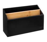 Organiseur bambou ""Bava"" noir - 5 five simply smart
