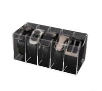 Organiseur Ceintures Acrylique 357 Cases Transparent | 357 cases individuelles, largeur 2.2 pouces, pour idéal ceintures larges et étroites, garde-placard organisé