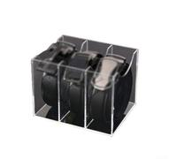 Organiseur Ceintures Acrylique 357 Cases Transparent | 357 cases individuelles, largeur 2.2 pouces, pour idéal ceintures larges et étroites, garde-placard organisé
