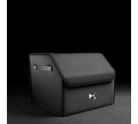 Organiseur Coffre Voiture Housse Pliable pour DS 4S DS 5LS DS5 DS6 DS7 DS9 DS3 DS4 Etanche Boîte Rangement Voyage Sac Rangement Accessoires Interieur,S-Black Style