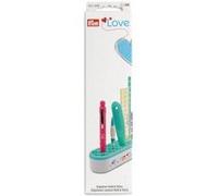 Prym Organiseur de couture Hold & Store Love – Rouge, Bleu, Blanc
