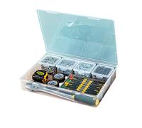 Organiseur d'atelier gain de place avec poignée ergonomique pour le transport entre les chantiers et les petits objets