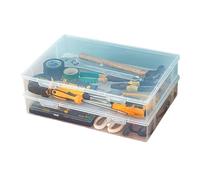 Organiseur d'atelier gain de place avec poignée ergonomique pour le transport entre les chantiers et les petits objets