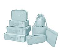 Organiseur de bagage 8 pi¡§¡§ces derni¡§¡§re conception de bagages voyage organisateurs comprennent chaussures ¡§|tanches sac de rangement commodes poches de compression pour les voyageurs