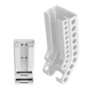 Organiseur de batterie, combo goulotte AA, rack, support mural, peut contenir 10 piles AA et 10 piles AAA