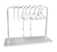 Organiseur de boucles d'oreilles - Support de rangement en tissu acrylique pour bijoux, boucles d'oreilles - pour magasin, exposition, vente au détail, fête des mères, Saint-Valentin, Noël