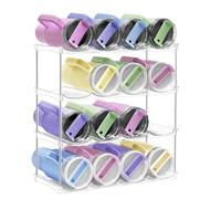 Organiseur de bouteille d'eau empilable pour gobelet Stanley de 1,2 l, porte-bouteille d'eau pour armoire, organiseurs de cuisine et rangement pour accessoires de tasses Stanley (16 bouteilles)