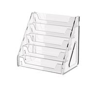 Organiseur de brochures - Présentoir à catalogues à 5 niveaux | Présentoir de catalogue d'autocollants pour bureau, école, hôtel, salle à manger, zones de réception commerciales, réceptions