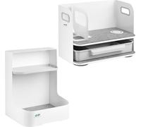 Organiseur de bureau avec tiroir et chargeur sans fil Ergo Office, blanc, max. 10kg, ER-441 + Organiseur de bureau