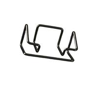 Organiseur de bureau debout en métal pour cartes de visite, présentoir pour usage bureau, mallette de rangement de capacité, organisateur en métal