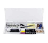 Organiseur de bureau Glasboard, blanc