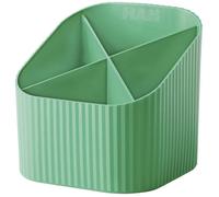 HAN Mutlipot Re-X-LOOP - dites oui au 100% recyclé, design moderne et jeune, pour toutes les petites fournitures de bureau, vert, 17238-905