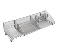 Organiseur de bureau 'MESHBOARD', en métal, gris