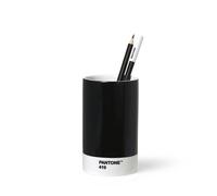 Organiseur de bureau PANTONE, pot à crayons Poruellan, couleur:Black 419
