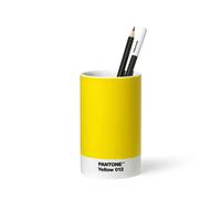 Organiseur de bureau PANTONE, pot à crayons Poruellan, couleur:Yellow 012