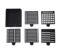 Organiseur de bureau pour notes et mémos, support de notes adhésives avec modèle, distributeur de bloc-notes pour tâches de bureau, support compact en matériau ABS, modèle réutilisable, pour listes de