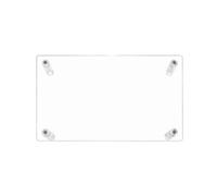 Organiseur de bureau transparent pour imprimante - Support de levage pour ordinateur portable - Pour la maison, le bureau, la maison et le bureau