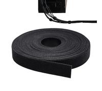 Organiseur de câbles auto-adhésif réglable en nylon | Long serre-câbles pour TV, PC, Ethernet, bureau, maison, salon, chambre, cuisine, bureau, table de chevet