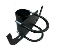 Organiseur de câbles pour attelage remorque résistant à la Rouille et Robuste avec Support Prise 7 Broches Accessoire Fixation sur Languette Caravane Accessoires remorquage Camping-Car