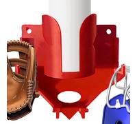 Organiseur de casque et de gants - Support de rangement pour équipement de sport, porte-boissons, crochet en métal de qualité supérieure, école, gym, parc, arrière-cour, terrain de baseball