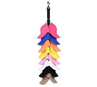 Organiseur de Casquettes à Suspendre pour Placard, 16 Casquettes de Baseball, Crochet de Placard - Gardez Les Chapeaux Plus Propres qu'un Porte-Chapeaux (Lot de 1)