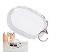 Organiseur de chargeur de voyage, support de cordon transparent étanche avec porte-clés - Organiseur de cordon multifonction pour la maison et les voyages, blanc, Refer to description, Unisexe