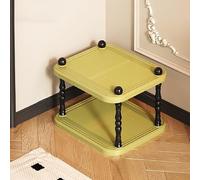 Organiseur de chaussures en plastique - Design vertical à étages pour économiser de l'espace dans le placard - Peut contenir des chaussures et des sacs, solution de rangement élégante et fonctionnelle