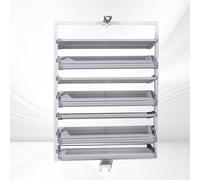 Organiseur de chaussures rotatif avec support caché pour entrée et couloir, armoire de rangement peu encombrante pour maximiser l'espace et désencombrer votre maison, idéal pour les petits espaces