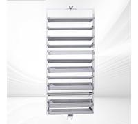 Organiseur de chaussures rotatif avec support caché pour entrée et couloir, armoire de rangement peu encombrante pour maximiser l'espace et désencombrer votre maison, idéal pour les petits espaces