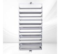 Organiseur de chaussures rotatif avec support caché pour entrée et couloir, armoire de rangement peu encombrante pour maximiser l'espace et désencombrer votre maison, idéal pour les petits espaces