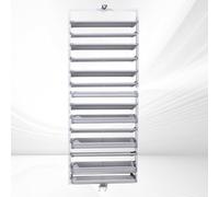 Organiseur de chaussures rotatif avec support caché pour l'entrée et le couloir pour maximiser l'espace et désencombrer la maison