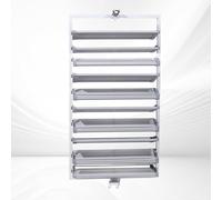 Organiseur de chaussures rotatif avec support caché pour l'entrée et le couloir pour maximiser l'espace et désencombrer la maison