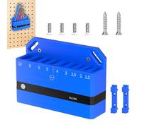 Organiseur de clés | Porte-outils magnétique | Support mural pour clé hexagonale de vélo, garage, atelier, réparation murale