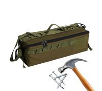 Organiseur de coffre avec bandoulière - 41 x 14 x 14 cm | Sac de rangement de camping résistant à l'usure | Sac de rangement étanche multifonction pour le camping le pique-nique