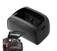 Organiseur de coffre, avec poignées de poche intégrées, grande boîte de rangement de voiture, pour SUV, camping-car, berline, courses, outils de cargaison, voyage, voyage, indispensable, et