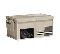 Organiseur de coffre de grande capacité - Boîte de rangement pliable pour voiture - Conteneur en tissu Oxford | Organiseur de voyage et de pêche de 60 l | Solution de rangement portable pour la maison