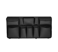Organiseur de coffre de voiture à plusieurs couches en cuir, sac de rangement facile pour la famille, les voyageurs d'affaires, les voyages, solution de rangement