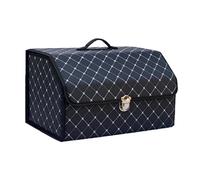 Organiseur de coffre de voiture, boîte de rangement pliable pour SUV - Organisation de cargaison, accessoires de voiture, organisation de voiture pour femme avec couvercle pour camion